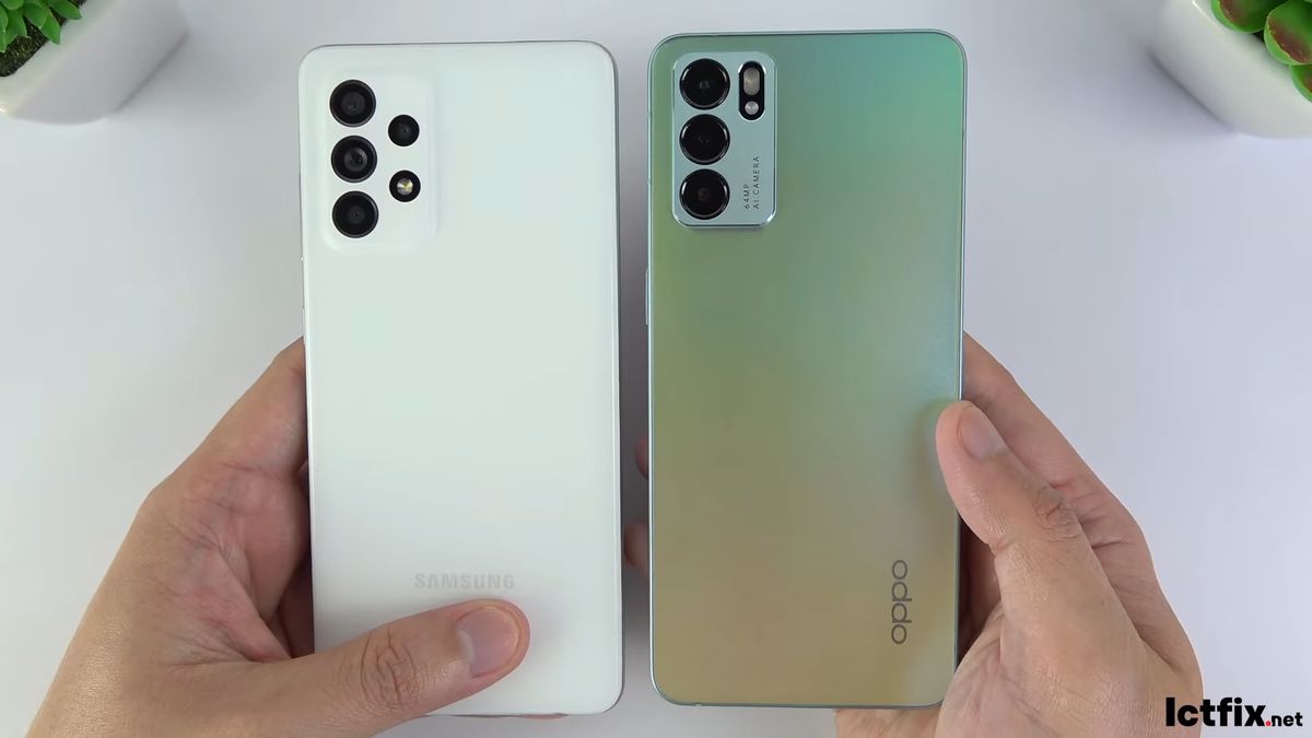 OPPO Reno 6 ve Galaxy A52