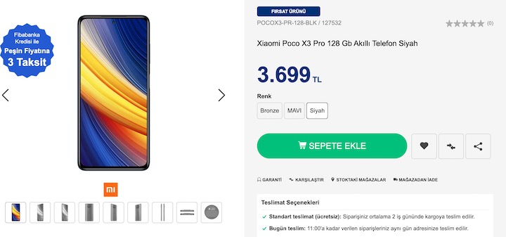 POCO X3 Pro