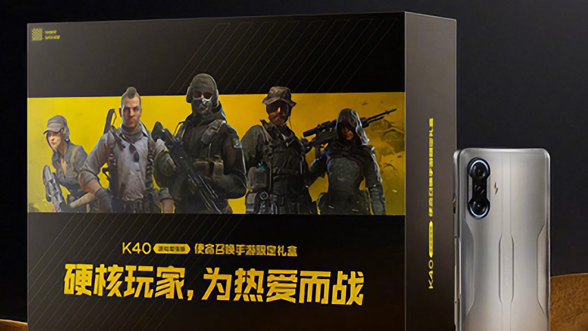 Redmi K40 Call of Duty