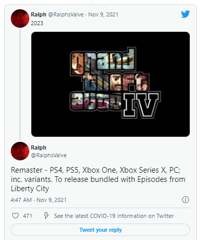 GTA 4 Remaster