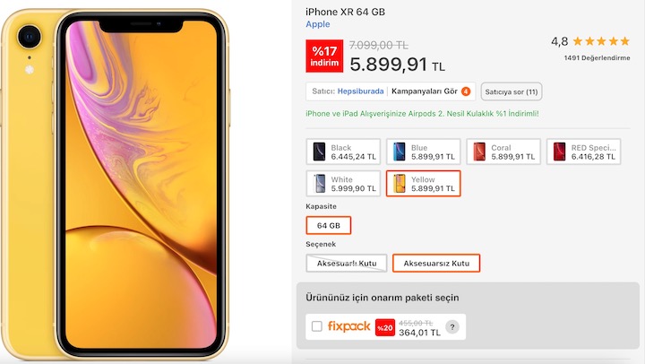 iPhone XR