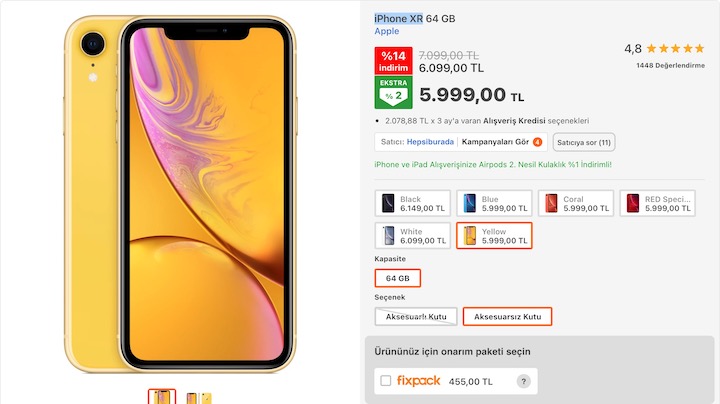 iPhone XR