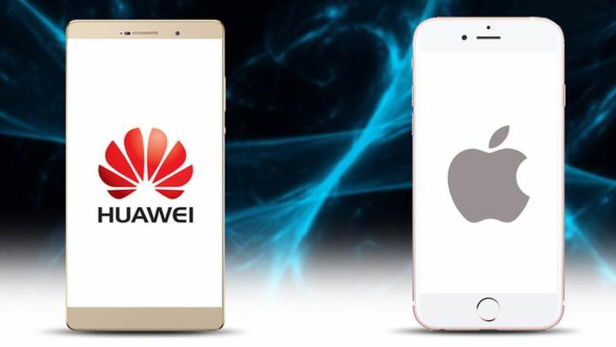 Apple Huawei