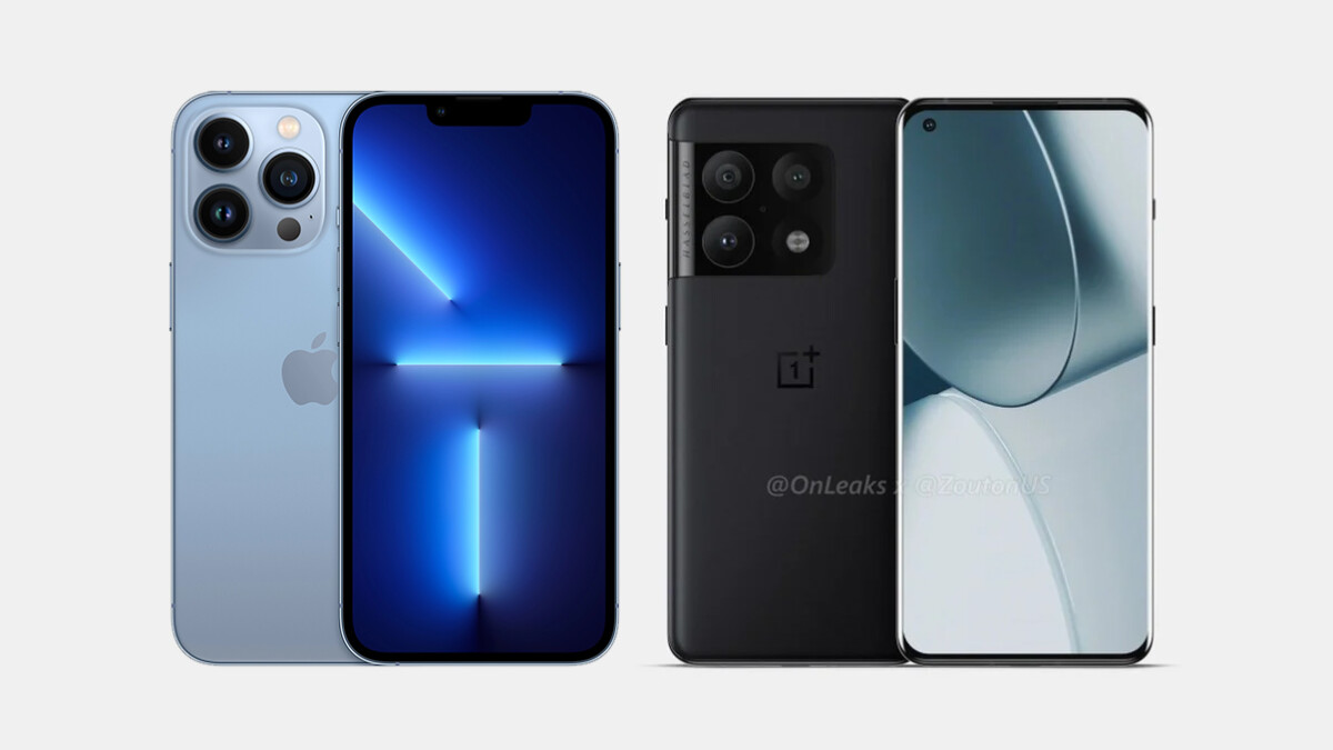 OnePlus 10 Pro ve iPhone 13 Pro Max