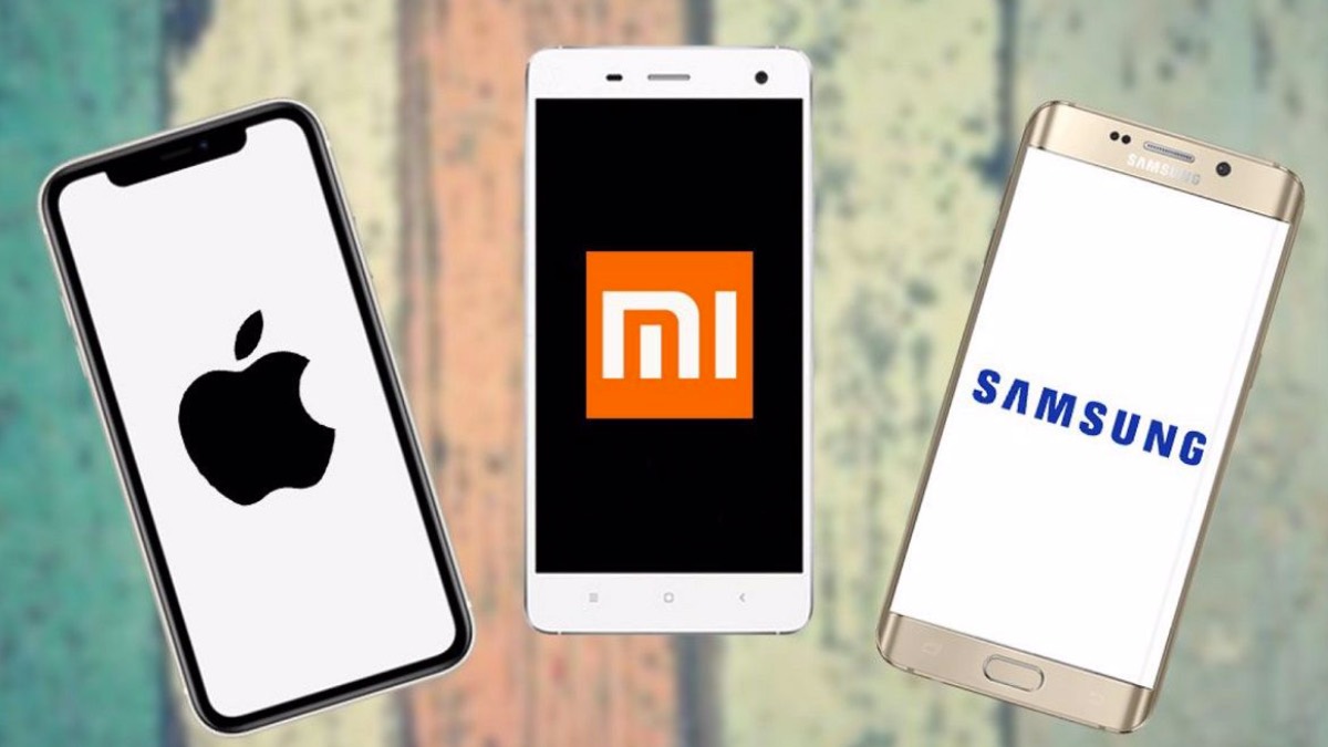 Xiaomi Samsung ve Apple