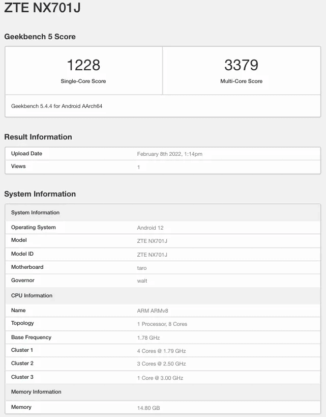 Nubia Z40