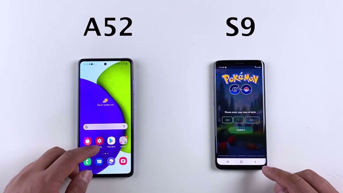 Galaxy A52 ve Galaxy S9