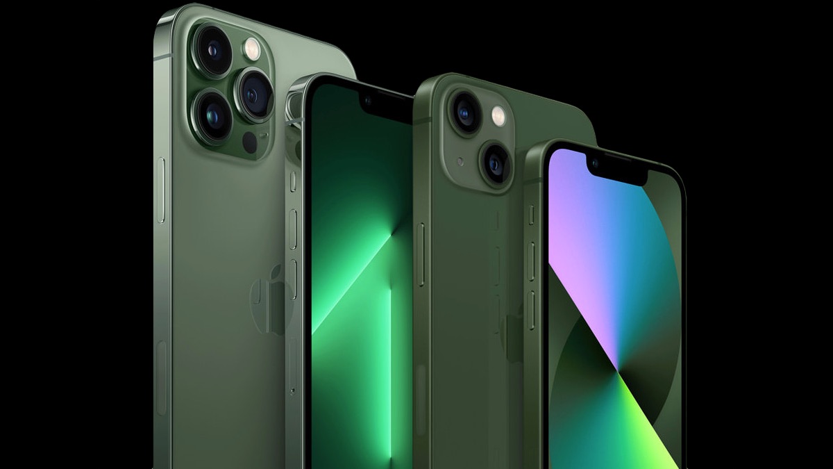 Yeşil iPhone 13