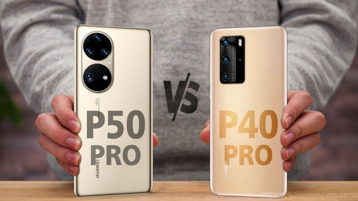 Huawei P50 Pro ve P40 Pro