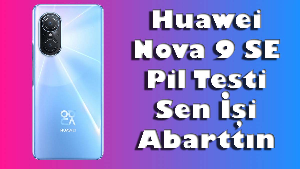 Huawei Nova 9 SE pil
