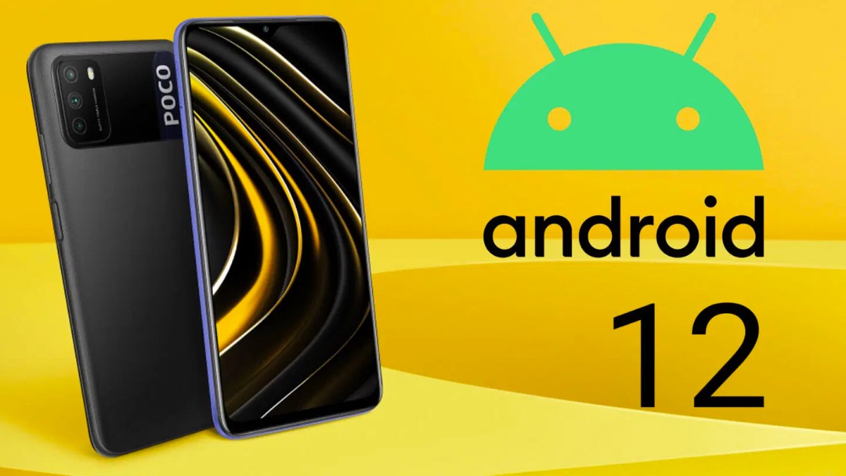 POCO M3 için Android 12