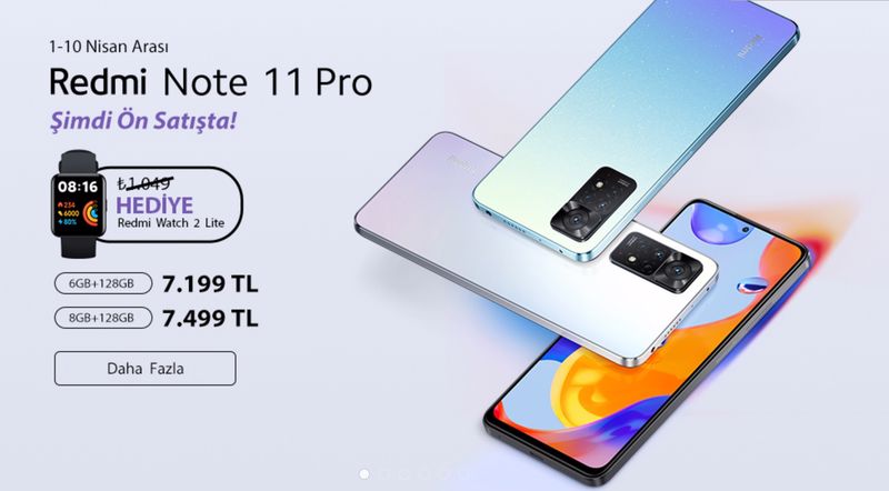 redmi note 11 pro akıllı saat