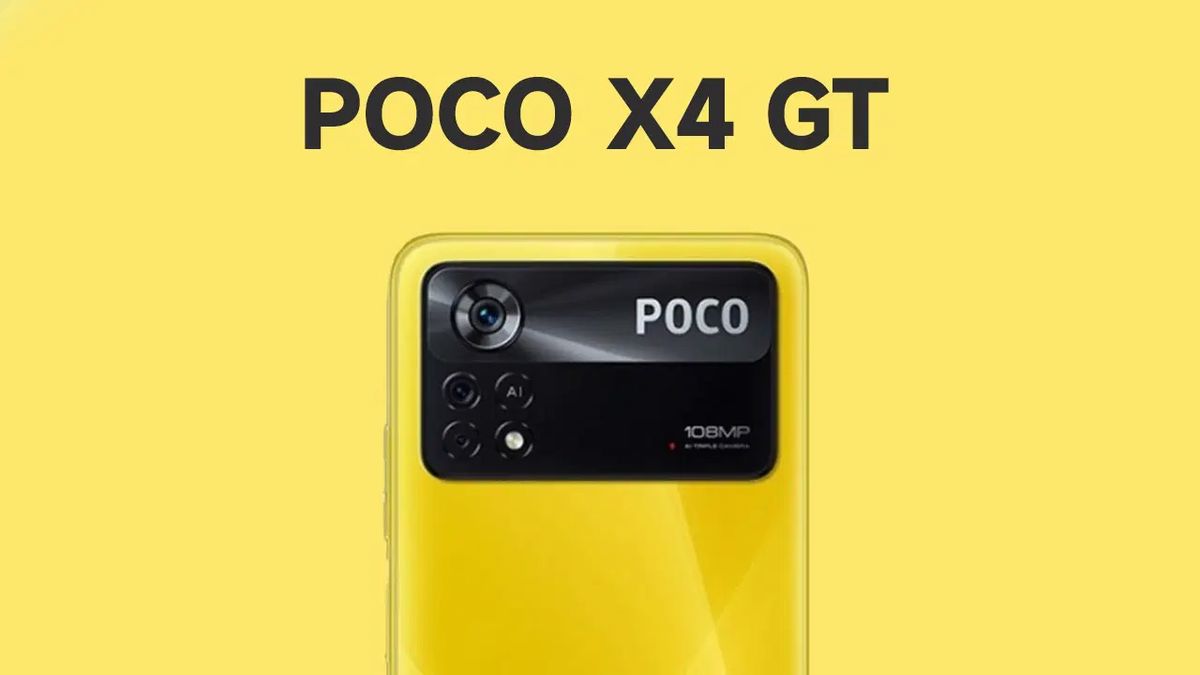 POCO X4 GT
