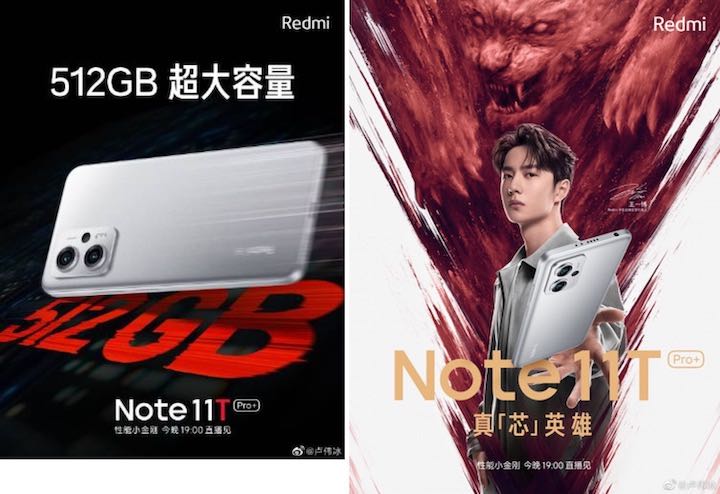 Redmi Note 11T Pro+