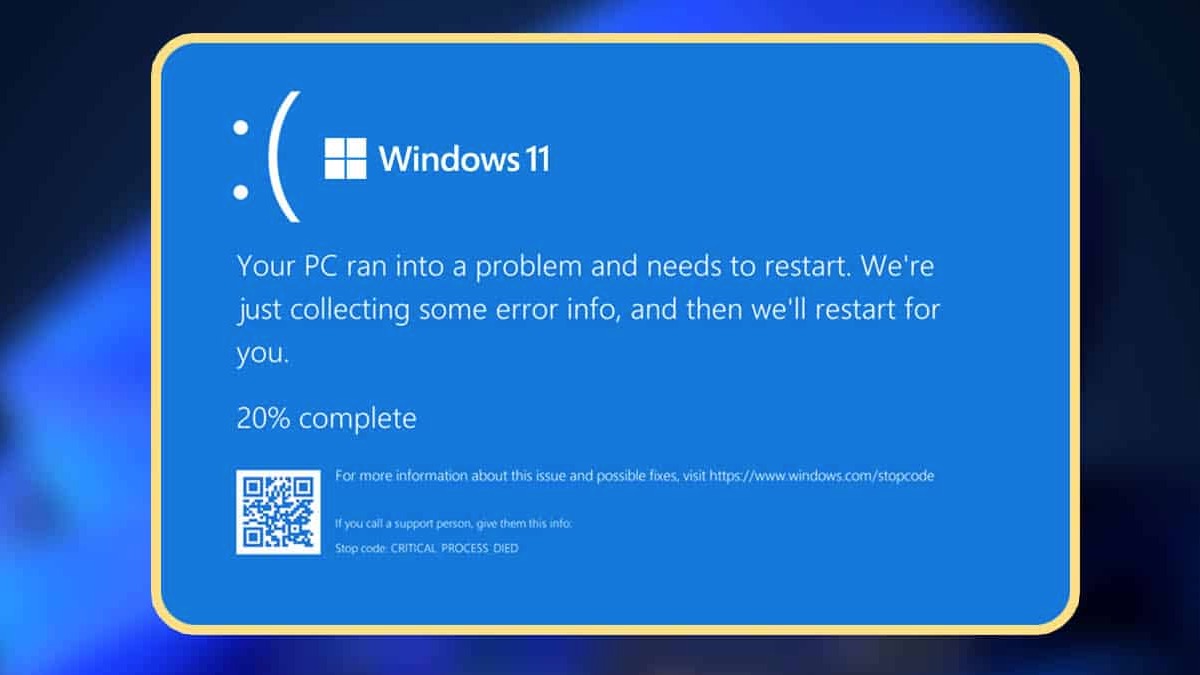 Windows 11 Mavi Ekran Hatası