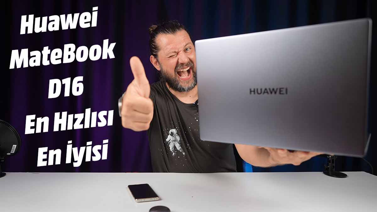 Huawei MateBook D16 inceleme