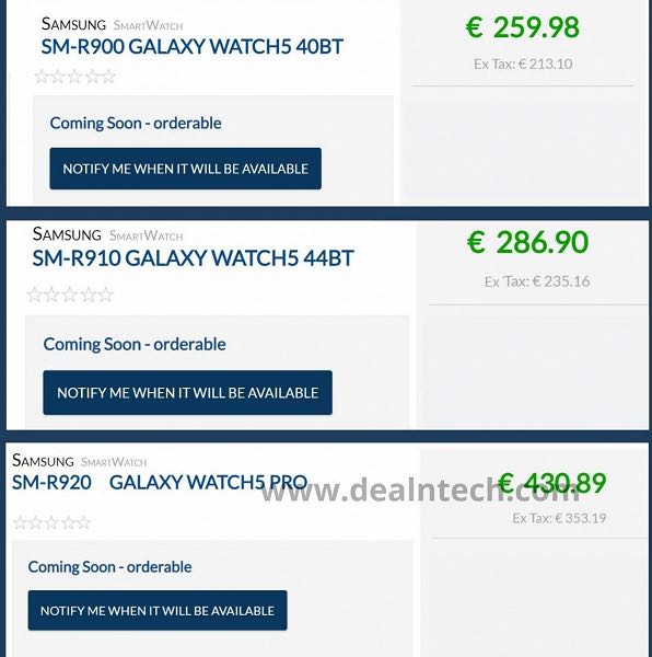 Galaxy Watch 5