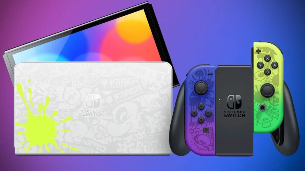 Yeni Nintendo Switch OLED Model Splatoon 3 Edition