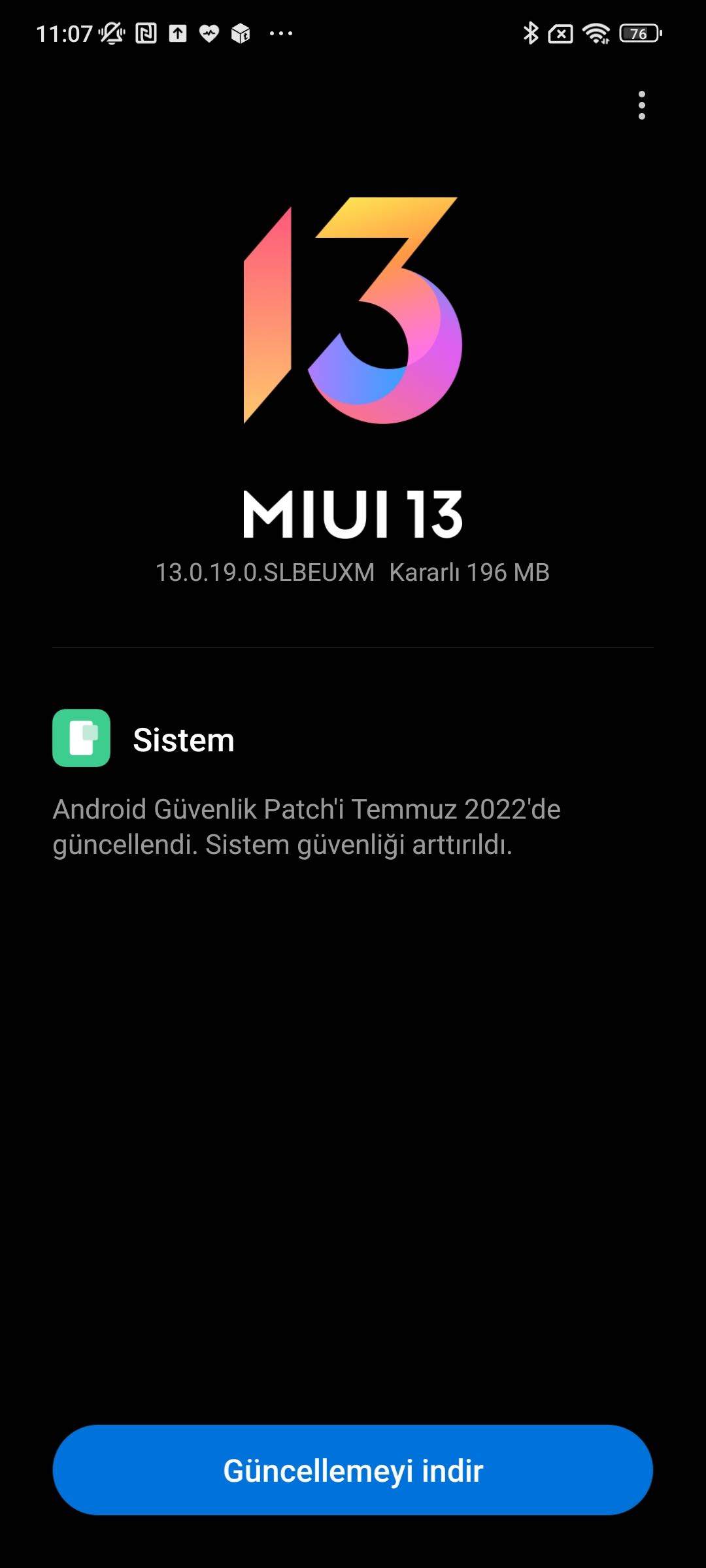 Xiaomi 12 Pro Güncellemesi 