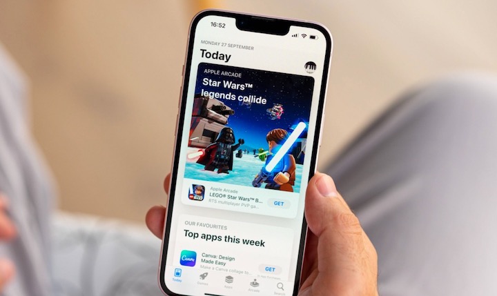 iPhone reklam