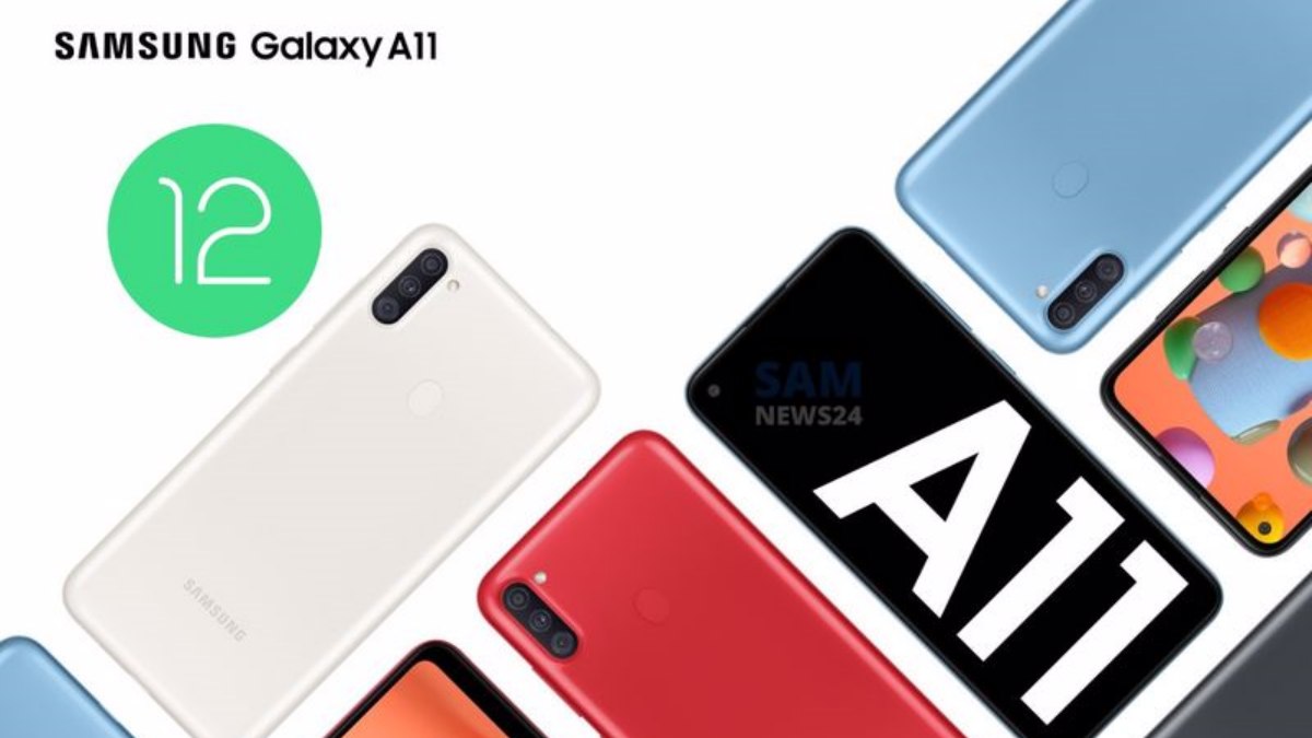 Galaxy A11 Android 12