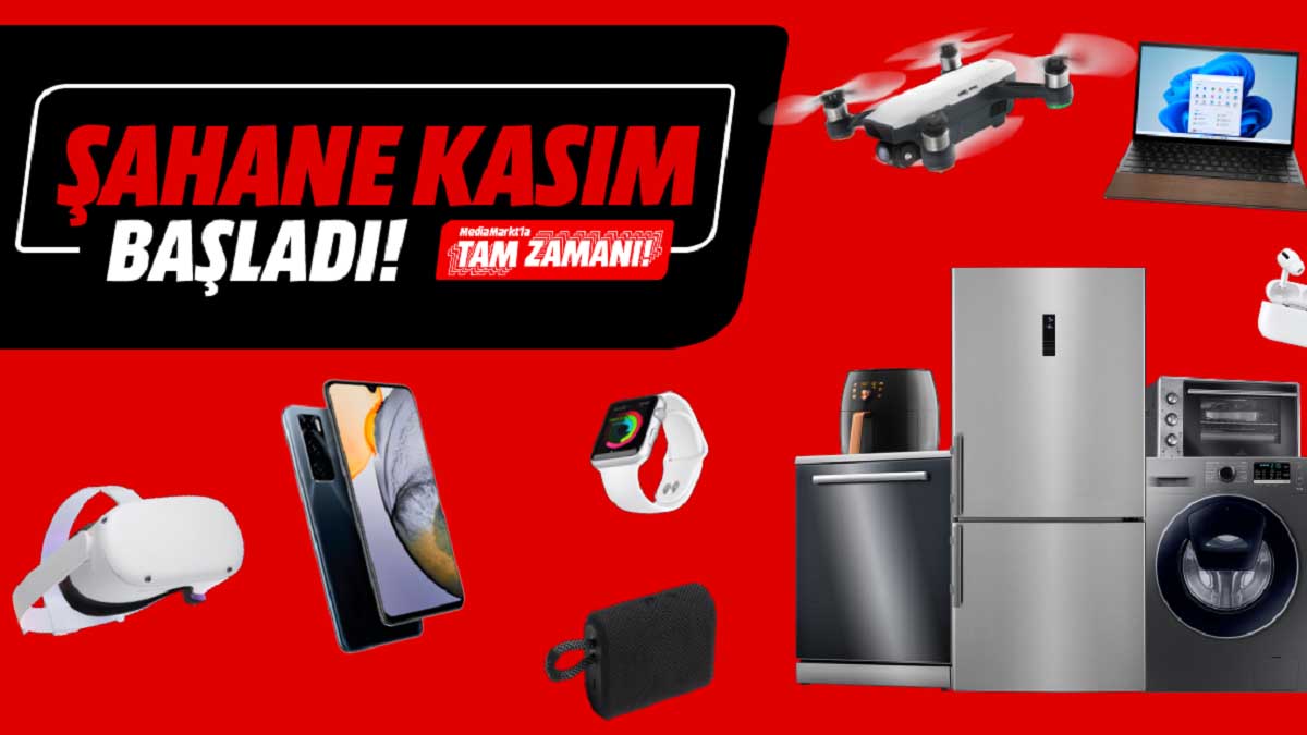 MediaMarkt Şahane Kasım Fırsatları Başladı