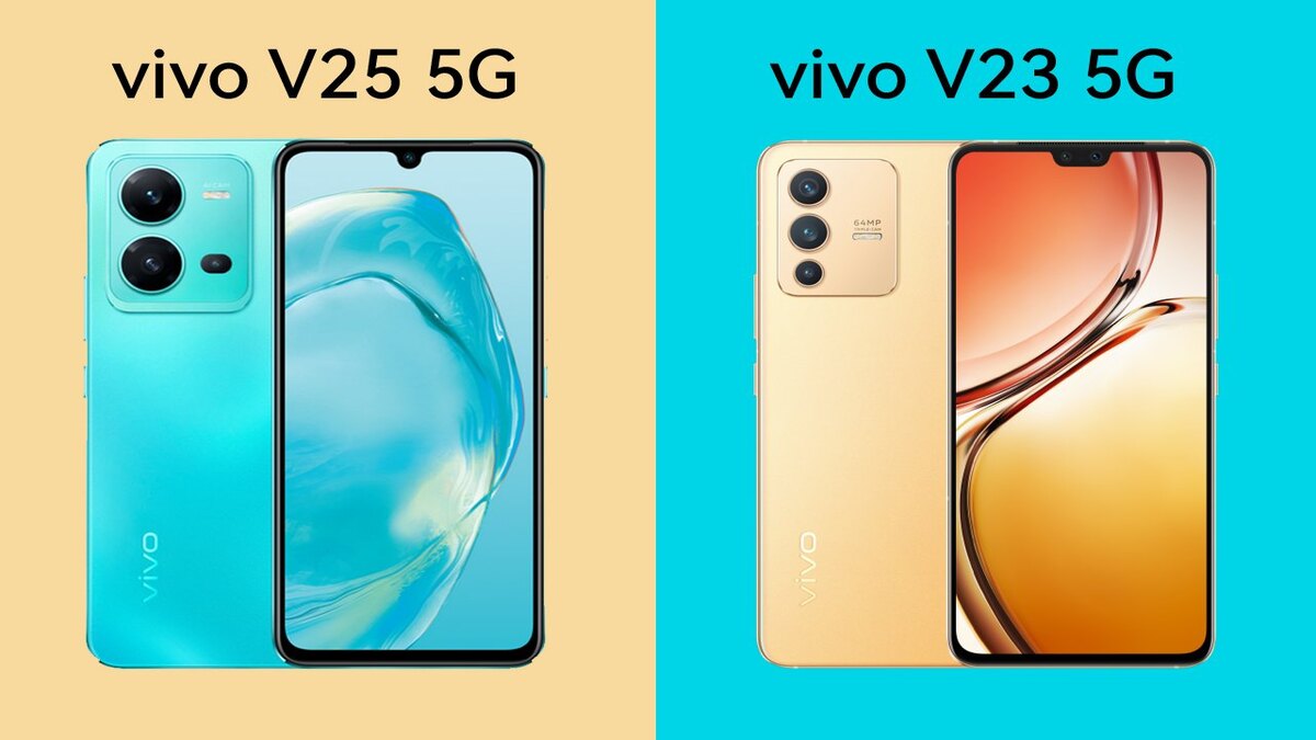 Vivo V23 ve Vivo V25