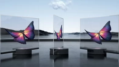 LG şeffaf OLED TV