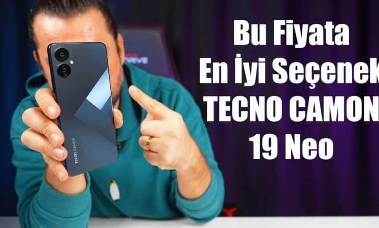 TECNO CAMON 19 Neo inceleme