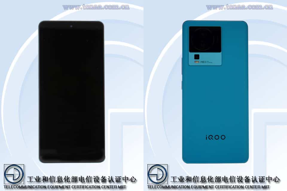 iQOO Neo 7 Racing Edition TENAA