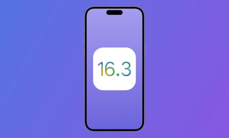 iOS 16.3 güncellemesi