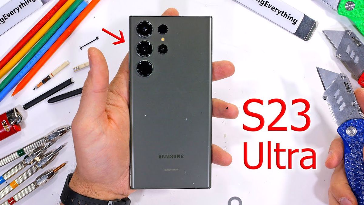 Galaxy S23 Ultra Dayanıklılık