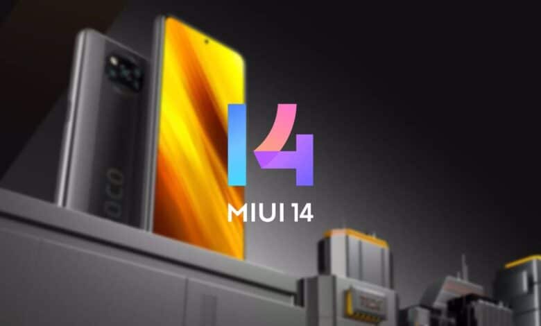 POCO X3 NFC MIUI 14