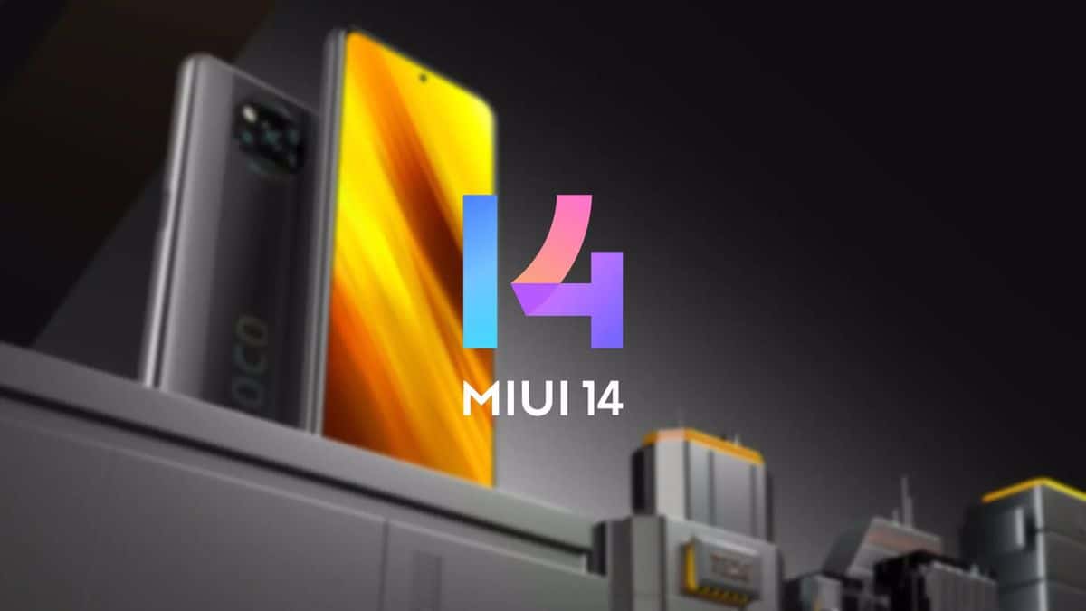 POCO X3 NFC MIUI 14