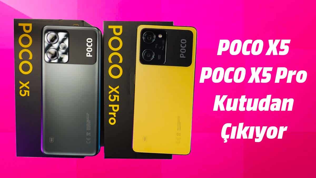 POCO X5 ve POCO X5 Pro