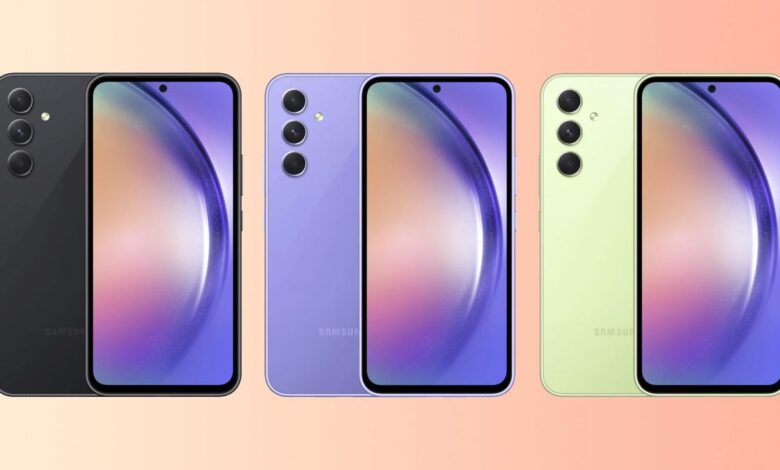 Galaxy A54 5G ve A34 5G