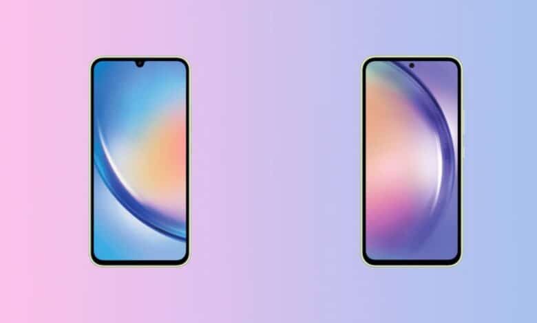 Galaxy A54 ve A34