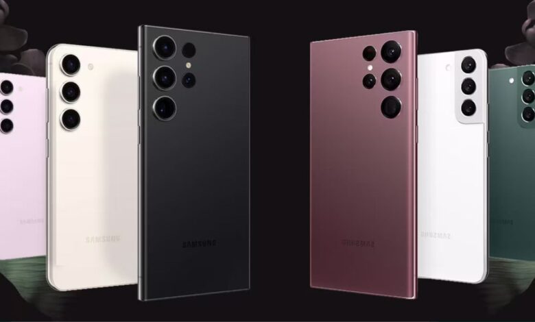 Galaxy S22 ve S23