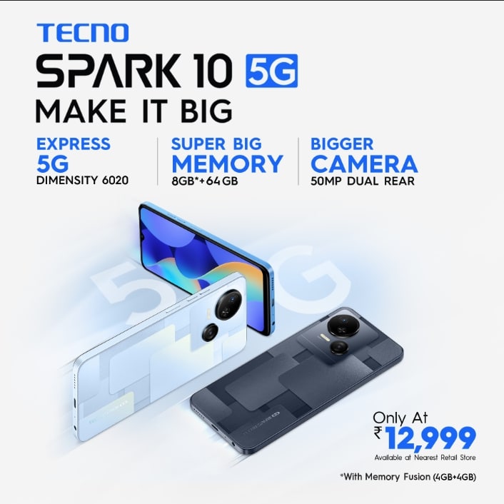 TECNO Spark 10 5G