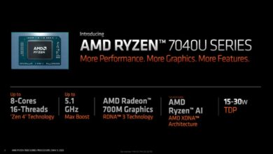 AMD Ryzen 7040U Serisi