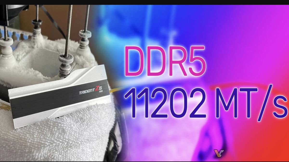 DDR5 bellek hız rekoru