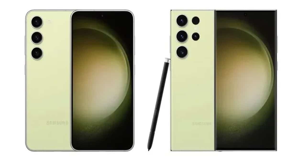 Galaxy S23 Serisi Lime Rengi