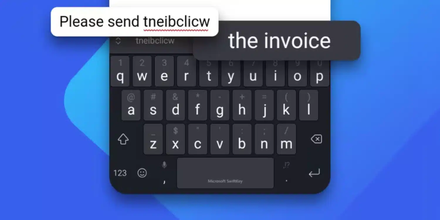 Galaxy telefonlar Swiftkey
