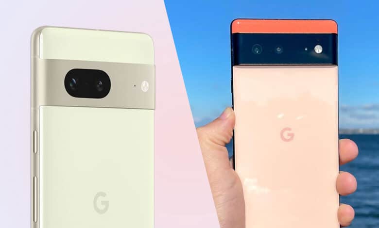 Pixel 6 ve Pixel 7