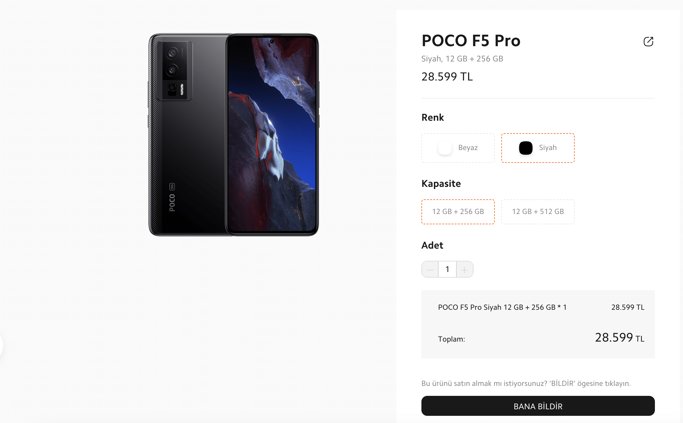 f5 pro resmi satış