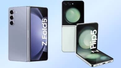 Galaxy Z Fold 5 ve Z Flip 5