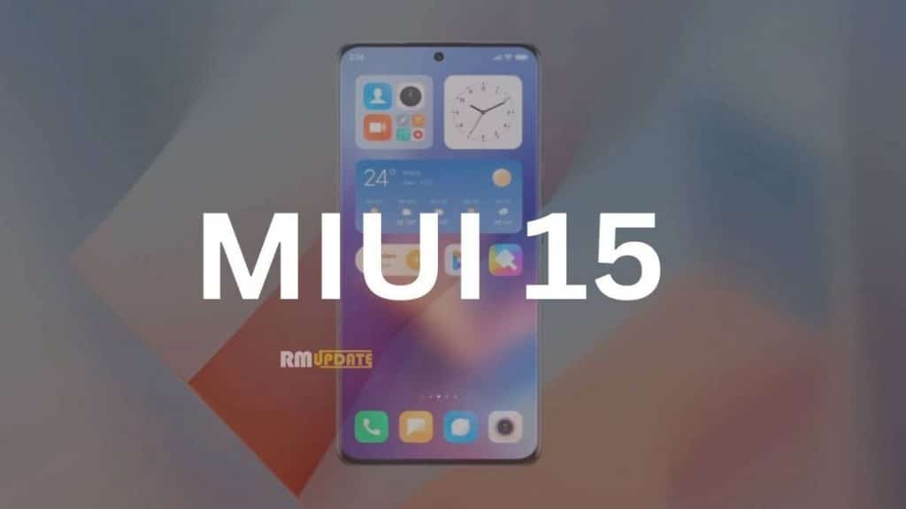 MIUI 15 güncellemesi