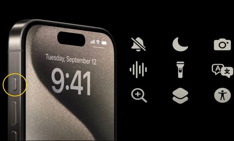 iPhone 15 Pro Eylem