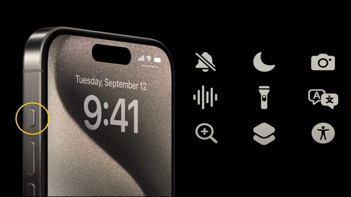 iPhone 15 Pro Eylem