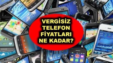 Vergisiz 9500 TL Altı Telefon